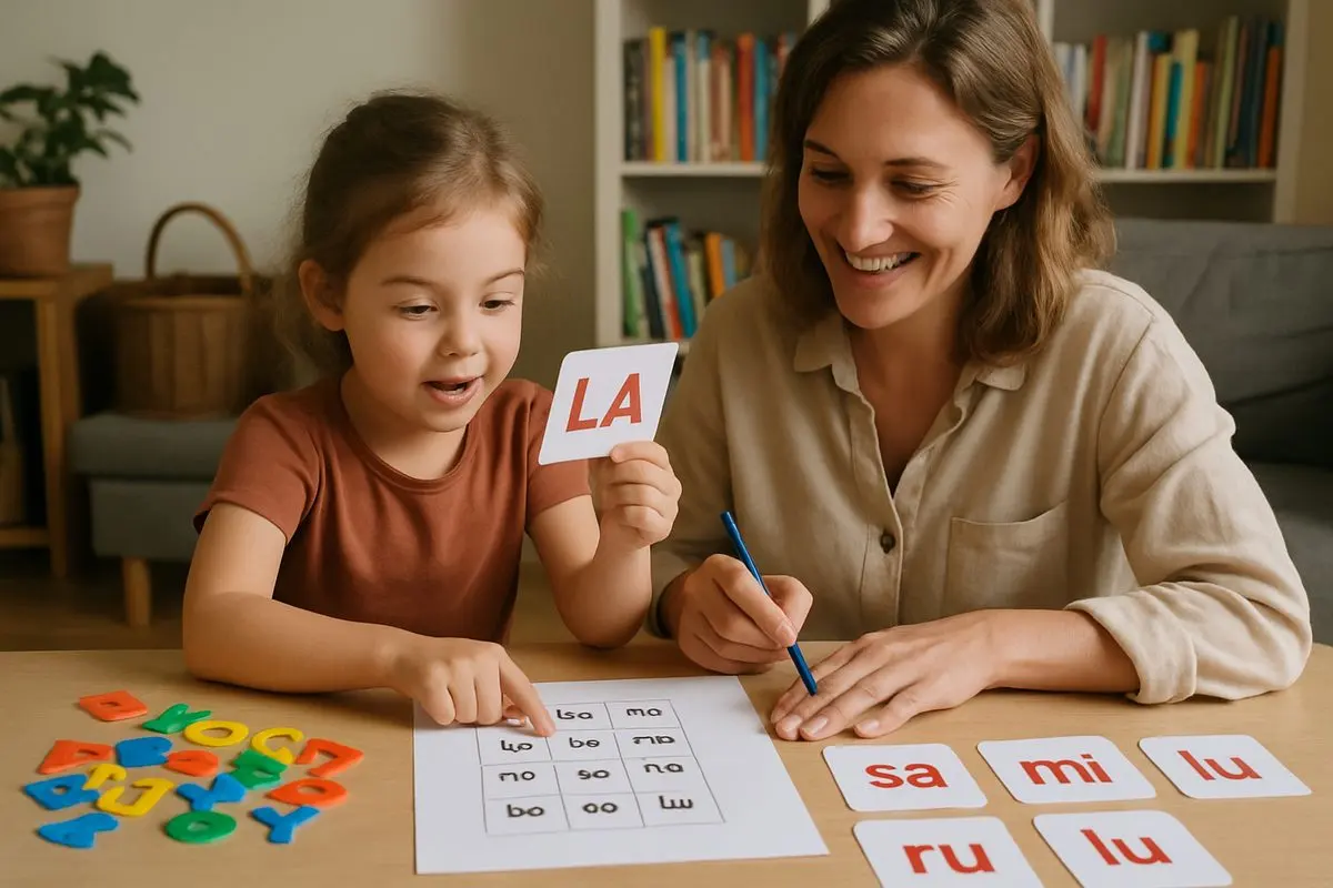 Jeux de sons et de syllabes : photo d'illustration